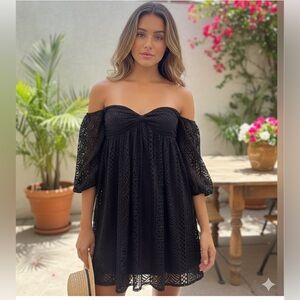 NYC Made FREE PEOPLE Babydoll Top or Dress, RARE! Vacation or Cruise Wear